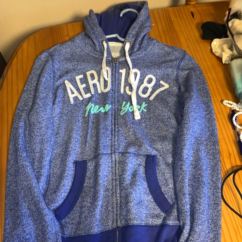 Aeropostale long sleeve zip up jacket